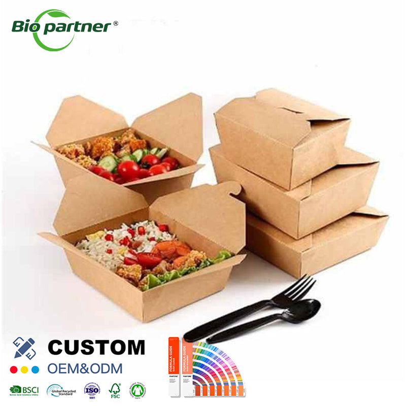 Customized Printed Kraft Paper Box