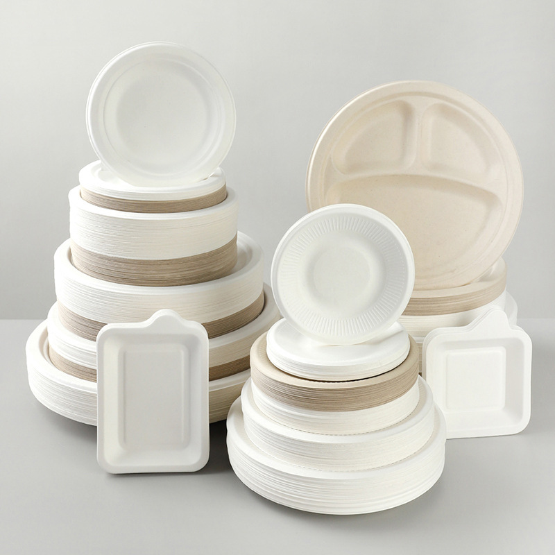 Customized Disposable Plate (Bagasse)
