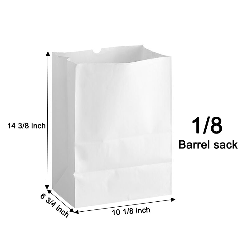 Customized Printed White SOS Paper Bags
