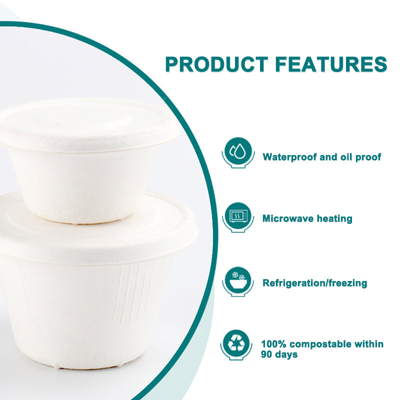 Customized Disposable Sauce Cup (Bagasse)