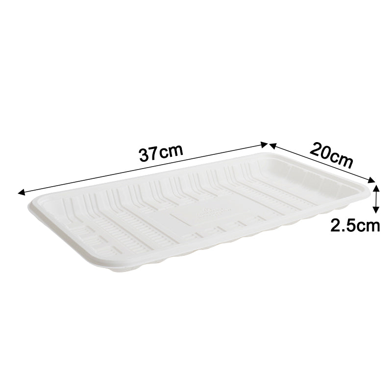 Customized Disposable Fresh Tray (corn starch )