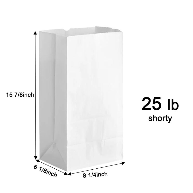 Customized Printed White SOS Paper Bags