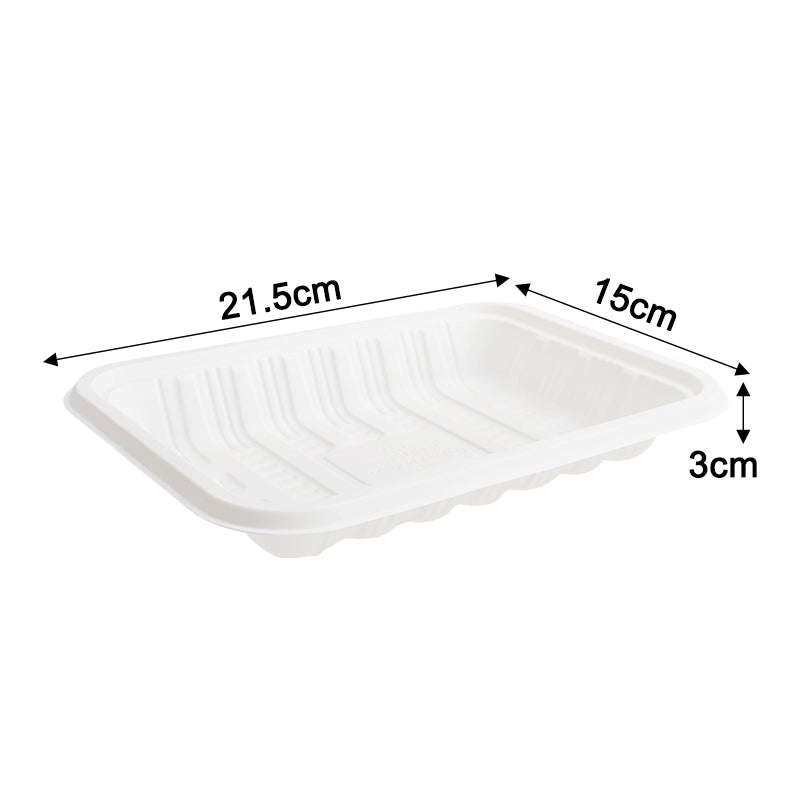 Customized Disposable Fresh Tray (corn starch )