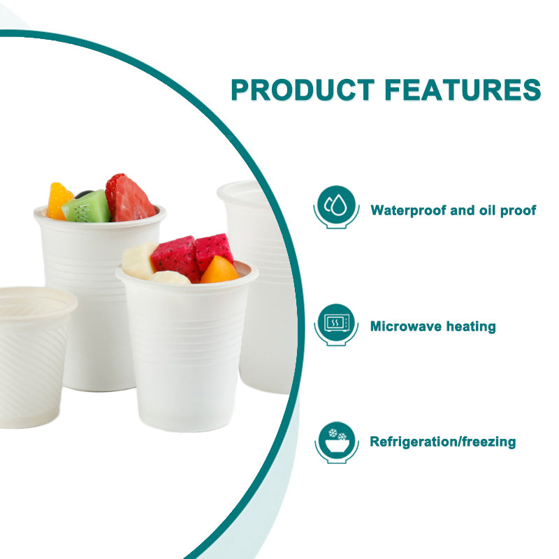 Customized Disposable Cup (corn starch )