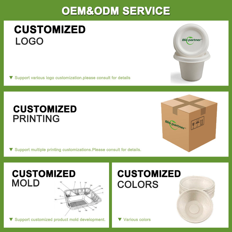 Customized Disposable Sauce Cup (Bagasse)