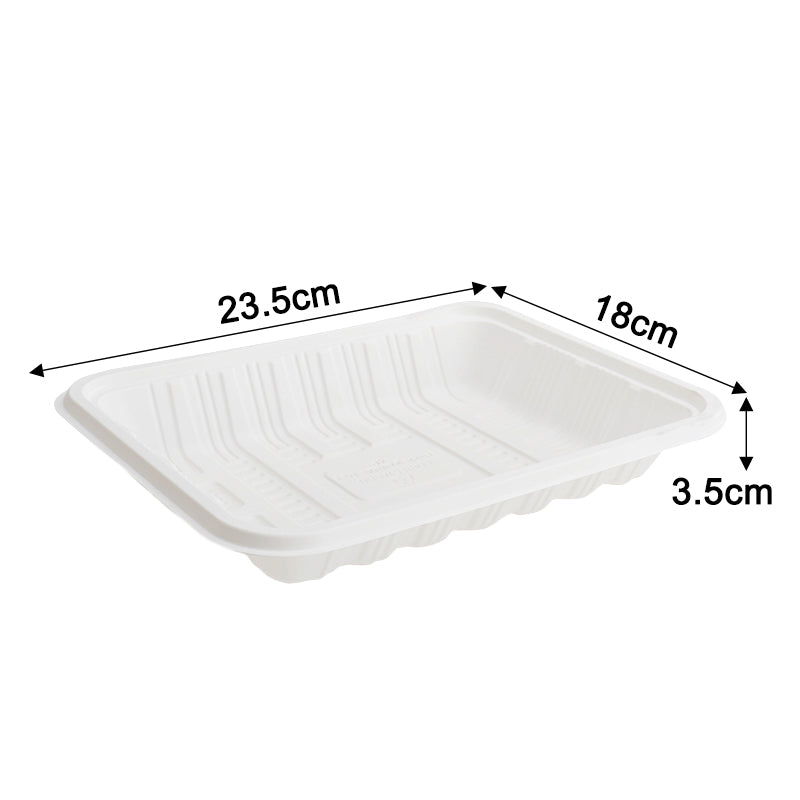 Customized Disposable Fresh Tray (corn starch )