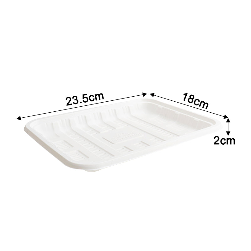 Customized Disposable Fresh Tray (corn starch )