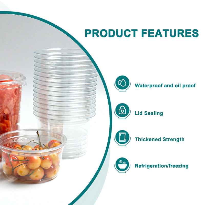 Customized Disposable Plastic PET Cut Fruit Packaging