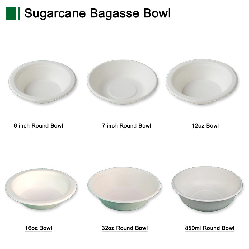 Customized Disposable Bowl (Bagasse)