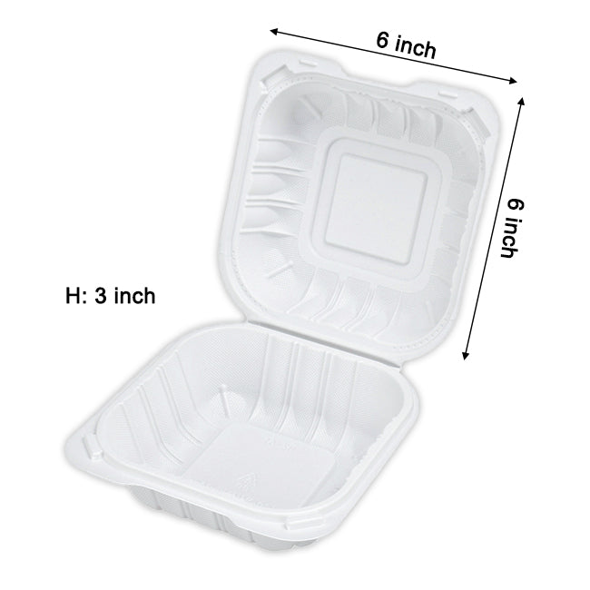 Customized Disposable Clamshell MFPP Container(Modified Polypropylene）