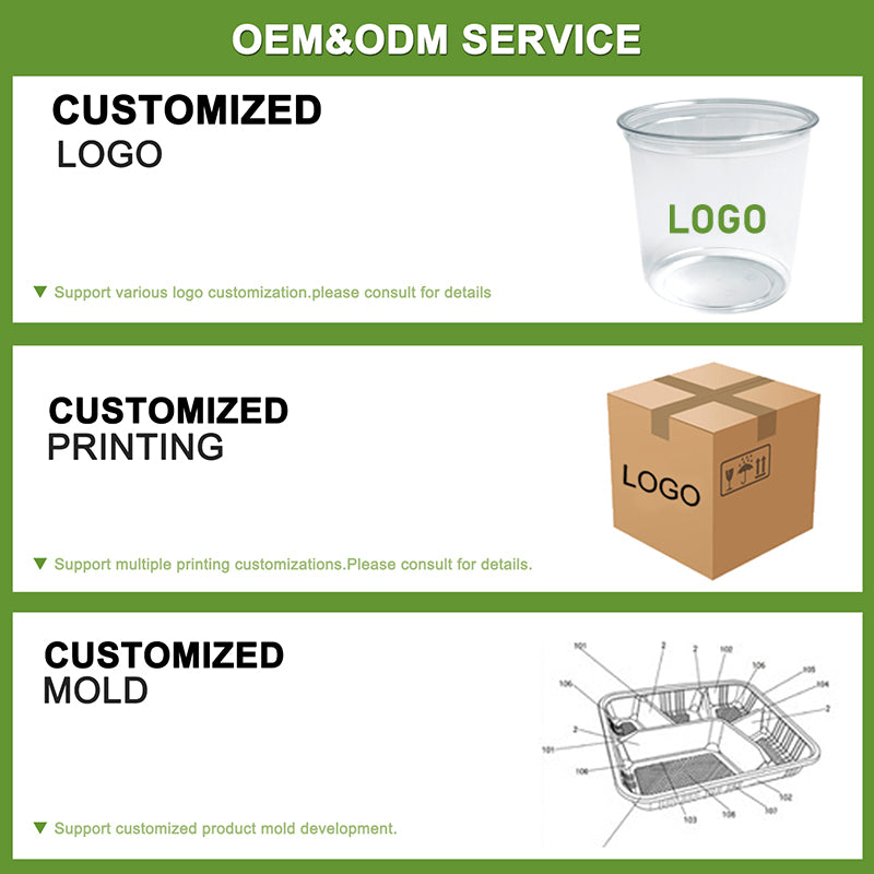 Customized Disposable Plastic PET Cut Fruit Packaging