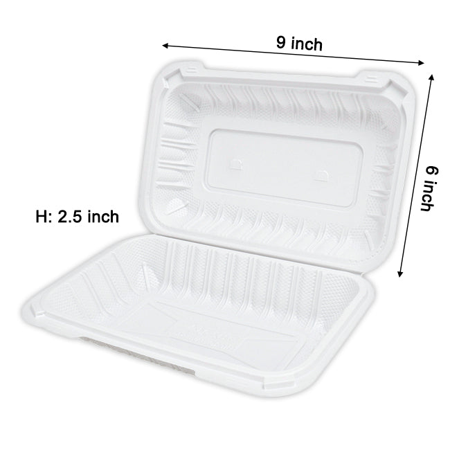 Customized Disposable Clamshell MFPP Container(Modified Polypropylene）