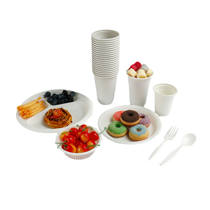 Customized Disposable Plate Tableware(corn starch )