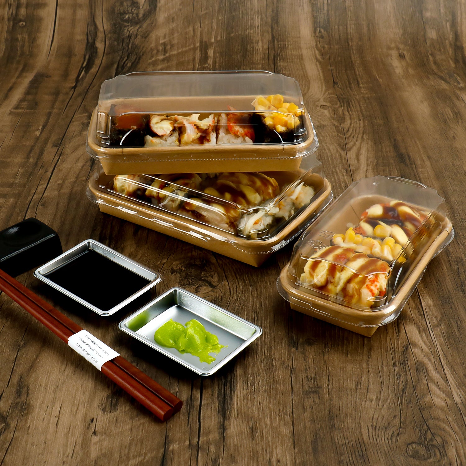 Customized Disposable Paper Sushi box