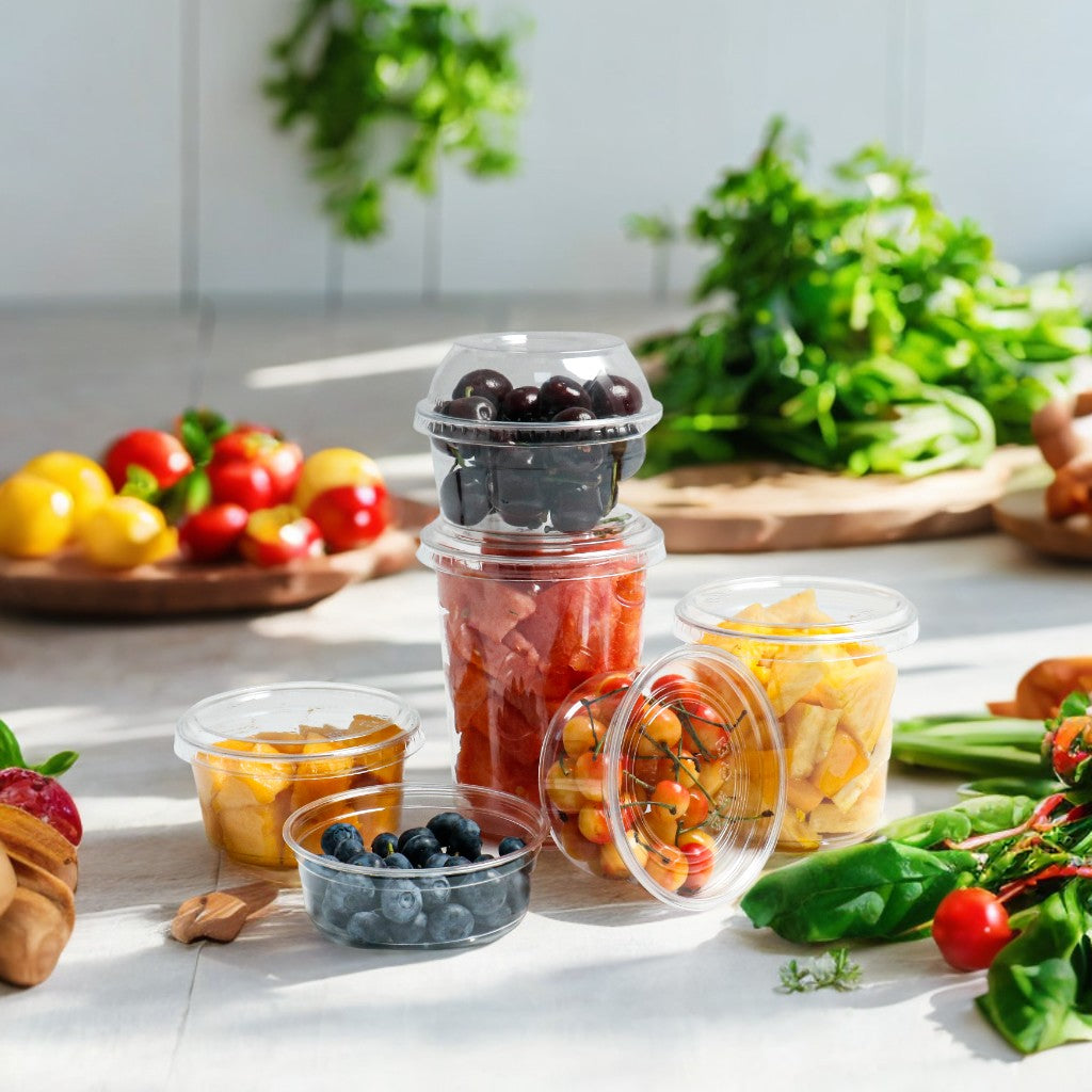 Customized Disposable Plastic PET Cut Fruit Packaging