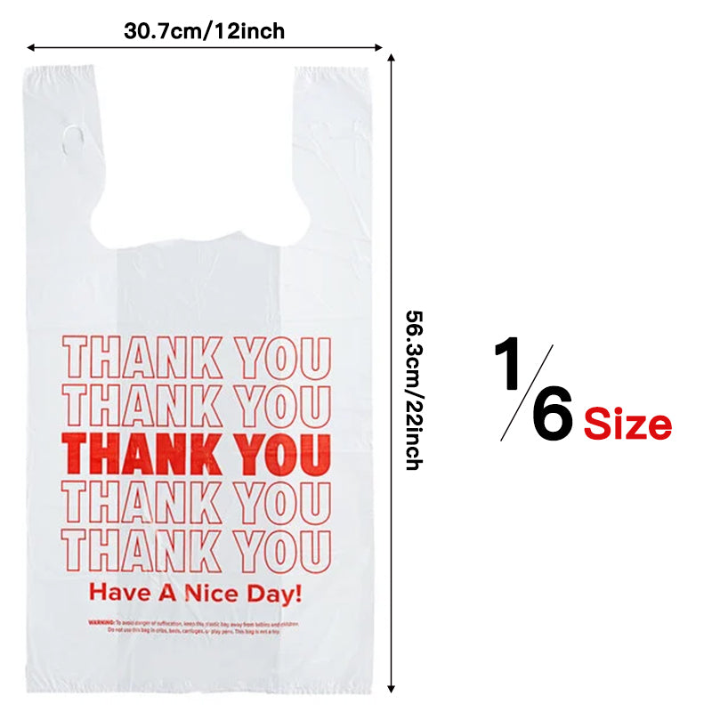 Customized THANK YOU Tshirt Bag
